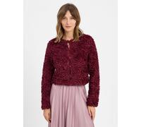 Rich & Royal - Short Lace Jacket ruby glow - Gr. - L