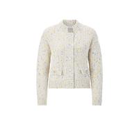RICHROYAL Bouclé Cardigan mit Knöpfen, Farbe:beige, Größe:M