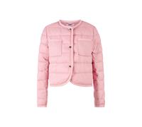 Rich & Royal - Boxy padded nylon jacket with deco tapes recycled winter rose - Gr. - 38