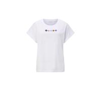 Rich & Royal - Boyfriend Sparkle Organic Shirt white - Gr. - XL