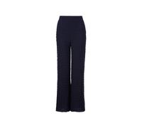 Crinkled straight leg pants Grau XS