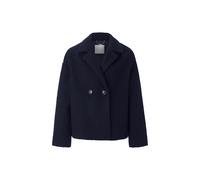 Rich & Royal - Double Breasted Curly Oversize Jacket midnight blue - Gr. - 34