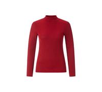 Rich & Royal - EV Glam Rib Turtle Longsleeve holiday red - Gr. - XS