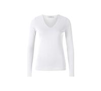 Rich & Royal Damen Langarmshirt ECOVERO LONGSLEEVE, weiss, Gr. XL