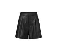 Rich & Royal Shorts in Leder-Optik mit Gesäßtaschen in Black, Größe 42