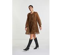 Rich & Royal Kleid in Braun - Größe 34 | Damen Kleider