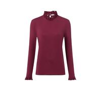 Rich & Royal Langarmshirt Damen bordeaux, M