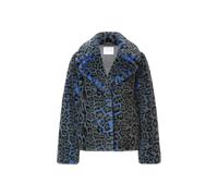 RICH & ROYAL Jacke in Felloptik blau | 38