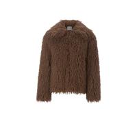 rich&royal Long Hair Shearling Jacket