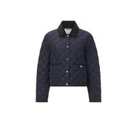 Rich & Royal - Padded Jacket with Corduroy Collar midnight blue - Gr. - 38