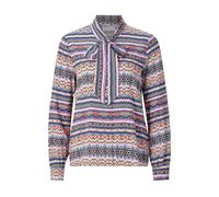 Rich & Royal Printed Blouse With Bow Rosewater Größe: 34 | Blusen Outlet | Damen | Weiß