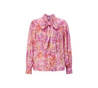 Rich & Royal - Printed Blouse with Bow soft orchid - Gr. - 42