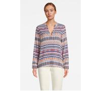 Rich & Royal Printed Blouse With V-neck Rosewater Größe: 34 | Blusen Outlet | Damen | Weiß