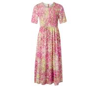 Rich & Royal Printed Midi Dress Pink Cosmos Größe: 38 | Midikleider Outlet | Damen | Rosa