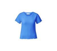 Rich & Royal T-Shirt mit Strukturmuster in Royal, Größe XS