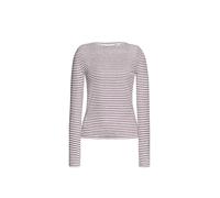 rich&royal RICHROYAL Longsleeve mit Glitzerfäden, Farbe:Bordeaux, Größe:L