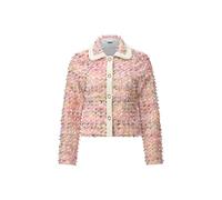 Blouson RICHROYAL, Damen, Gr. 40, soft papaya, Web, Obermaterial: 100% Polyester, gemustert, regular fit taillenbedeckt, Rundhals, eingesetzt gerader Abschluss, Jacken Blouson, Regular fit mit besonde