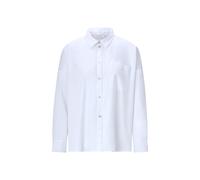 Bluse mit Perlmuttknöpfen 38 white
