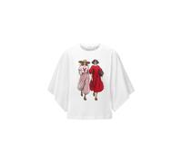 Rich & Royal - Wide Fit T-Shirt with Dolman Sleeves white - Gr. - M