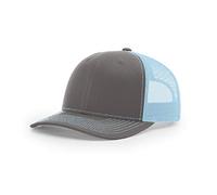Richardson. Charcoal/Columbia Blue. Adjustable. 112. 00739845507275
