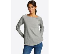 RICHROYAL "2409 O HJ LS" mit offener Ausschnittkante und Saum (24683732-XL) grau melangé