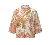Rich & Royal - Printed Short Sleeves Blouse soft papaya - Gr. - 36