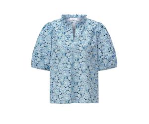 RICHROYAL Blusenshirt dunkelblau | 34