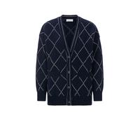 RICHROYAL Cardigan dunkelblau | S