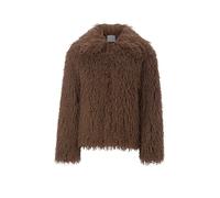 RICHROYAL Jacke in Felloptik braun | 36