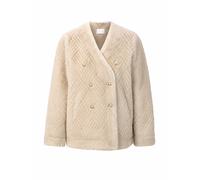 RICHROYAL Jacke in Felloptik camel | 40