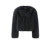 RICHROYAL Jacke in Felloptik schwarz | 40