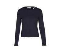 Rich & Royal - Rib Longsleeve midnight blue - Gr. - M