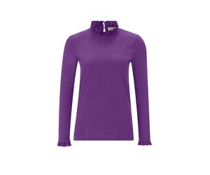 RICHROYAL Langarmshirt lila | S