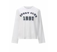 RICHROYAL Langarmshirt weiss | S