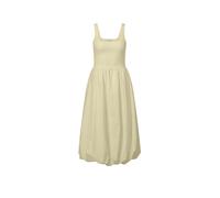 RICHROYAL Midikleid gelb | S