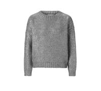 RICHROYAL Pullover silber | M