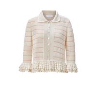 RICHROYAL Strickjacke creme | M