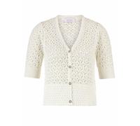 RICHROYAL Strickjacke creme | S