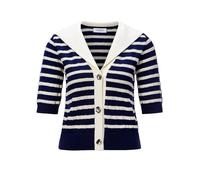 RICHROYAL Strickjacke dunkelblau | M