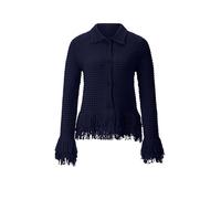 RICHROYAL Strickjacke dunkelblau | M