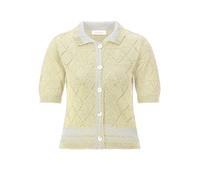 RICHROYAL Strickjacke gelb | M