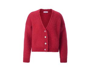 RICHROYAL Strickjacke rot | S