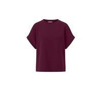 Sweatshirt RICHROYAL, Damen, Gr. L, ruby glow, Obermaterial: 52% Modal, 42% Polyester, 6% Elasthan, feminin, Kurzarm, Sweatshirts, aus weicher, fester, gepeachter Qualität (58361150-L) ruby glow