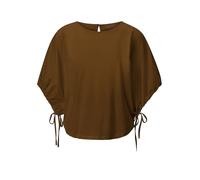 Rich & Royal - Wide Fit T-Shirt with Woman Print coconut bark - Gr. - S