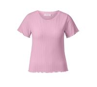 Figurbetontes Rippshirt S soft orchid