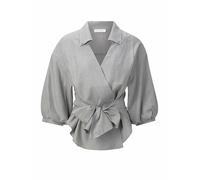 RICHROYAL Wickelbluse grau | 34