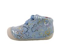 Richter Kinderschuhe Mädchen Halbschuhe Schnürer Lauflernschuh Blau, Schuhgröße:22 EU