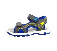 Richter Kinderschuhe Leon Sandale, ash/Lagoon/neonyello, 30 EU