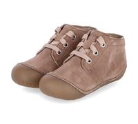 Richter Kinder Schnürschuhe/Lauflernschuhe/Halbschuhe Braun Rauleder, Größe:22, Farbauswahl:beige