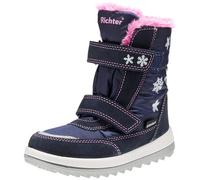Richter Kinderschuhe Jungen Mädchen Husky2.0 Schneestiefel, atlan/Fuchsia/silv, 28 EU